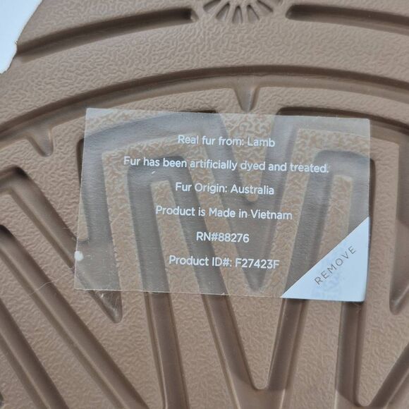 UGG CLASSIC MINI CHILLAPEAK BOOTS SUEDE CHESTNUT SIZE 8 - Picture 7 of 8